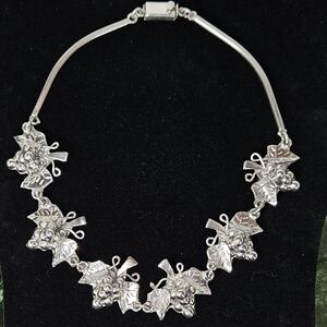 Solid Sterling Silver Choker Necklace